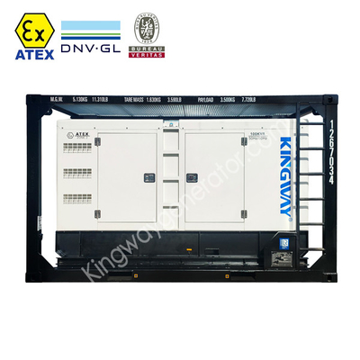 Kingway ATEX Certified Zone 2 60Hz Generator Diesla Cichy przeciwwybuchowy