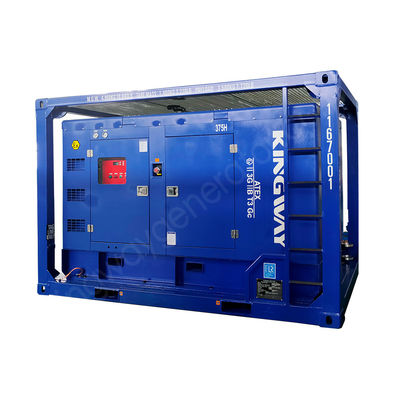 Sprężarka powietrza Kingway ATEX Zone 2 Sullair 186CFM 100Psi dla morskich pól naftowych i gazowych