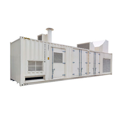 Zestaw generatorów pojemnik typu CE zatwierdzony Cichy generator gazu ziemnego zasilany gazem ziemnym