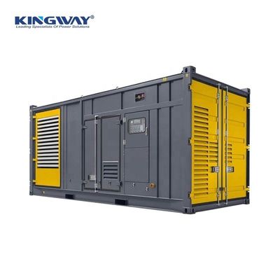 Zestaw generatora typu kontenerowego nieruchomości silnikowej Diesel Electric Generator Container