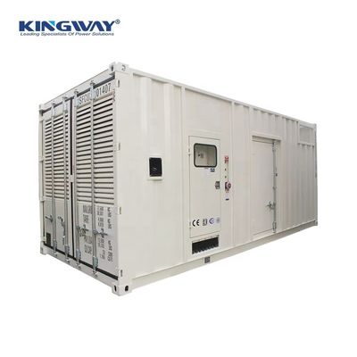 Zestaw generatora typu kontenerowego nieruchomości silnikowej Diesel Electric Generator Container