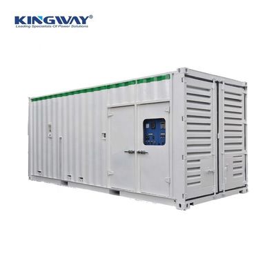 Zestaw generatora typu kontenerowego nieruchomości silnikowej Diesel Electric Generator Container