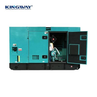 CE 50HZ 1500RPM trójfazowa moc 80KVA 64KW dźwiękoszczelne generatory wysokoprężne