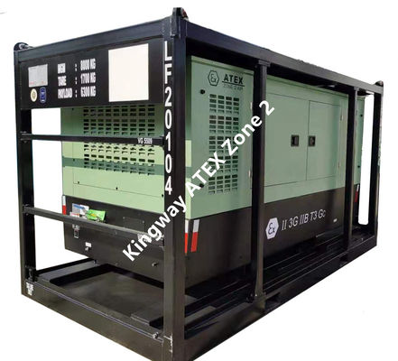 60kva 400v 50hz 3-fazowy 4-przewodniczkowy silnik wysokoprężny odporny na eksplozję, certyfikowany ATEX, strefa 2