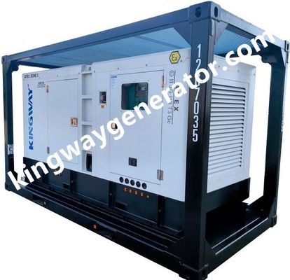 100 KVA Blokada II Generator Diesla Bezgłośny Do Wybuchu Zamontowany W DNV 2.7-1 Dla Powierzchnie Naftowo-Gasowej