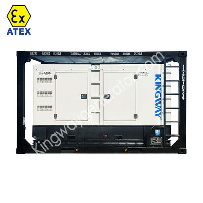 80KVA ciężki generator ATEX strefy 2 na morzu zamontowany w DNV 2.7-1 Skid