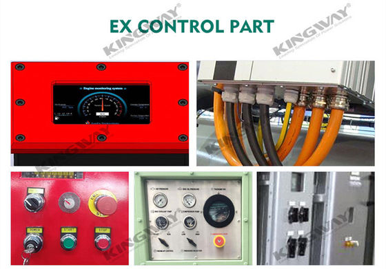 Zapewnienie 800kva 400v 50hz silnik wysokoprężny atex strefy 2 generator dla morza