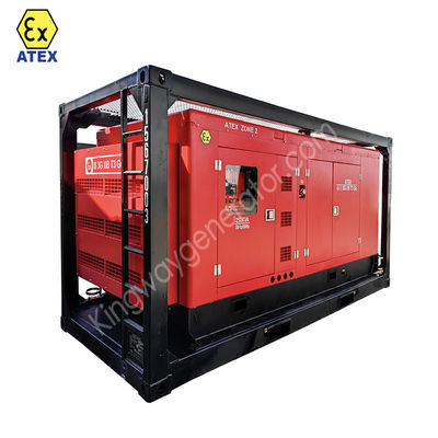 Atex Strefa 1 Strefa 2 Wybuchoodporny 1250KVA bezpieczny generator wysokoprężny z ramą podnoszącą DNV2.7-1 dla pól naftowych i gazowych