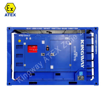 Atex Strefa 1 Strefa 2 Wybuchoodporny 1250KVA bezpieczny generator wysokoprężny z ramą podnoszącą DNV2.7-1 dla pól naftowych i gazowych