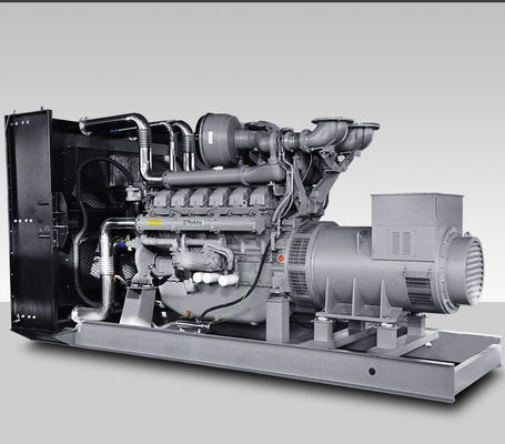 Przemysłowy standby trwały awaryjny 1mw generator gazowy niskiego zużycia paliwa generator zestaw 1000kw 1100kw 1250kva Produkcja