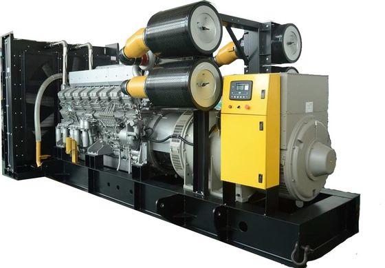 Przemysłowy standby trwały awaryjny 1mw generator gazowy niskiego zużycia paliwa generator zestaw 1000kw 1100kw 1250kva Produkcja