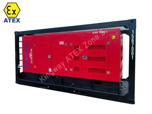 Rigsafe Proof Explosion Atex Zone I Zone II Generator wysokoprężny dla przemysłu wydobywczego platformy morskiej z ramą podnoszącą DVN