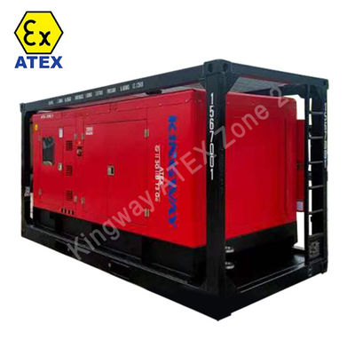 Rigsafe Proof Explosion Atex Zone I Zone II Generator wysokoprężny dla przemysłu wydobywczego platformy morskiej z ramą podnoszącą DVN