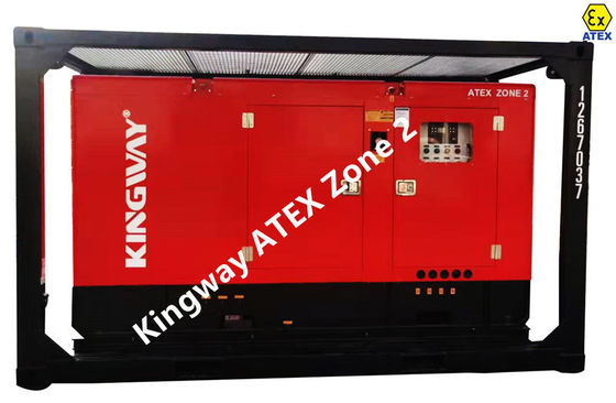Rigsafe Proof Explosion Atex Zone I Zone II Generator wysokoprężny dla przemysłu wydobywczego platformy morskiej z ramą podnoszącą DVN