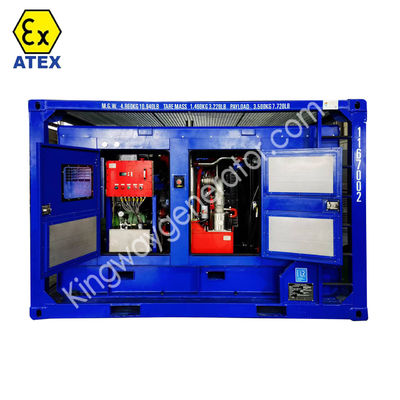 Badanie Diesel Generator UPS Silent 45kva 3 fazy 4 drutu Diesel atex ex-proof T3 generator strefy 2