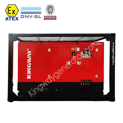 60 kVA Atex Strefa 2 IIB Temperatura T3 Generator Diesel Alternator IP55 Bez eksplozji z DNV 2.7-1