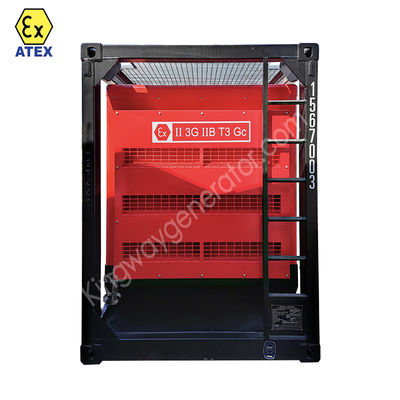 Strefa 1 Strefa 2 Wybuchoodporny 150kva generator wysokoprężny z ramą podnoszącą DNV2.7-1 dla platform naftowych i gazowych