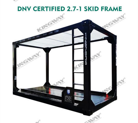 Strefa 1 Strefa 2 Wybuchoodporny 150kva generator wysokoprężny z ramą podnoszącą DNV2.7-1 dla platform naftowych i gazowych