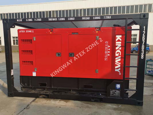 Normy DNV 60KVA ATEX Strefa 2 Wyposażenie Cichy generator Diesla