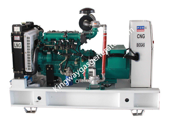 60KW 75KVA Kingway Cummins Engine Zestaw generatora cichego gazu