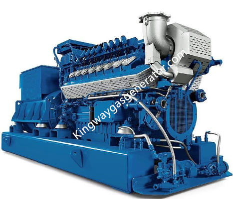 Cichy zestaw generatora biogazu 500KVA 400KW na sprzedaż Silnik gazowy Weichai Yuchai Cummins