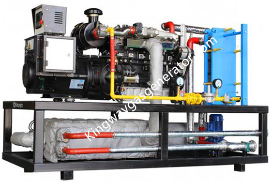 125kva 100KW Trójfazowy generator gazu Zestaw generatora Yuchai do użytku w kopalni