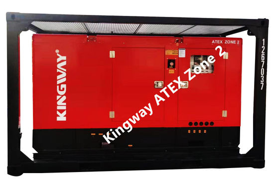 Generator Diesla Kingway 300KVA Przeciwwybuchowy Wyciszony ATEX Strefa 2
