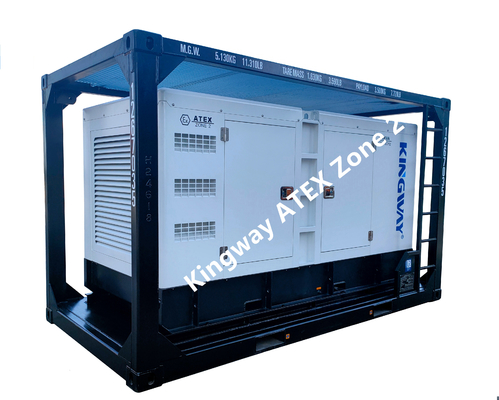 300KVA ATEX Strefa 2 Wyposażenie Generator ATEX Cichy typ