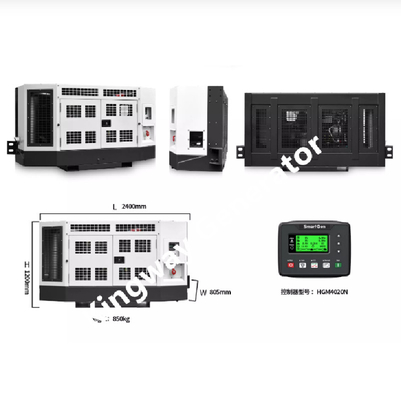 Kingway 15KVA Clip On Diesel Engine Reefer Genset na chłodni kontenerowej