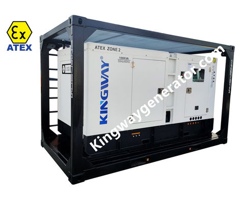 Generator Diesla Kingway 300KVA Przeciwwybuchowy Wyciszony ATEX Strefa 2