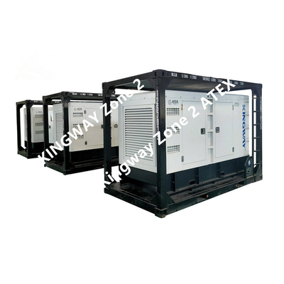 ATEX 3-fazowy zestaw generatora diesla strefy 2 200KVA Offshore Pla Generator