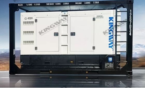 100 kVA silnik generatora morskiego odpornego na wybuch, zgodny z ATEX Zone 2 i DNV 2.7-1