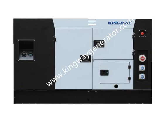Chłodzony wodą 80KVA 64KW cichy generator diesla Zestaw ATS Perkins Engine