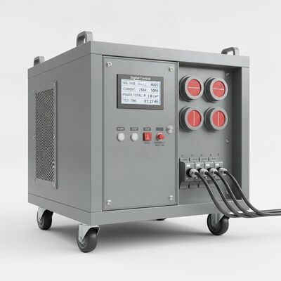 100kW przenośny 3-fazowy RCD rezystywny bank obciążenia pojemnościowego z cyfrowym generatorem sterowania