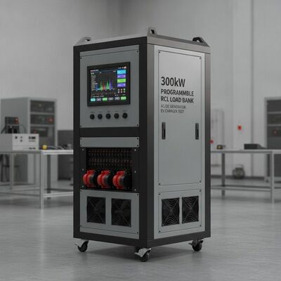 300kW programowalny RCL rezystywny indukcyjny pojemnościowy bank obciążenia z ekranem dotykowym Generator AC DC