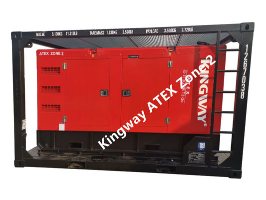 Generator Diesla 150KVA ATEX Strefa 2 T3 Przeciwwybuchowy z Ramą Podnoszącą DNV